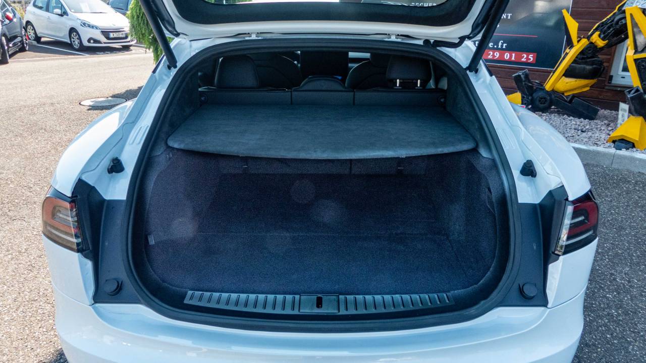 2022 Model S Tri-Motor Plaid AWD Blanc