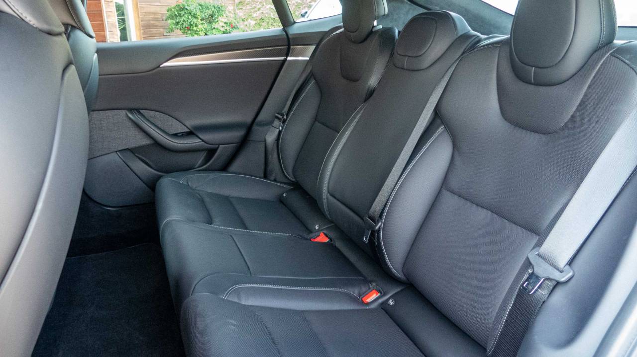 2022 Model S Tri-Motor Plaid AWD Blanc