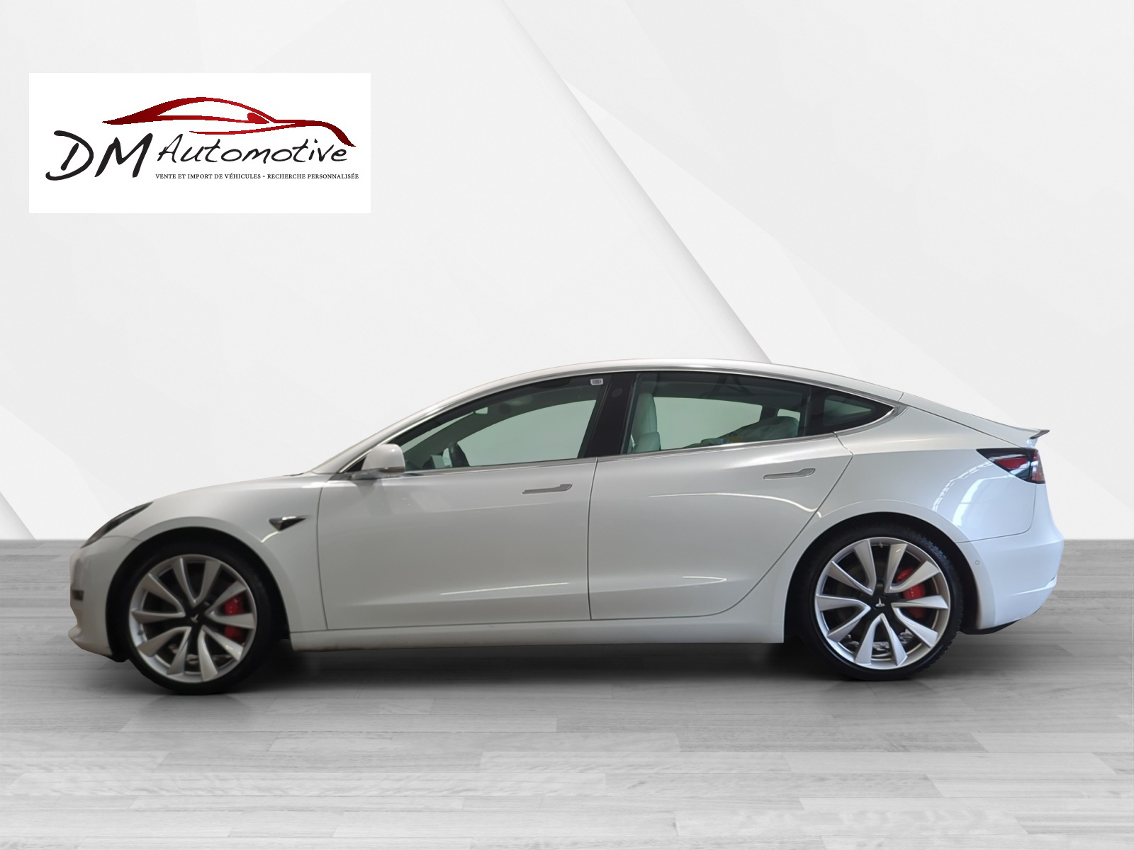 2019 Model 3 Performance Dual Motor AWD Blanc