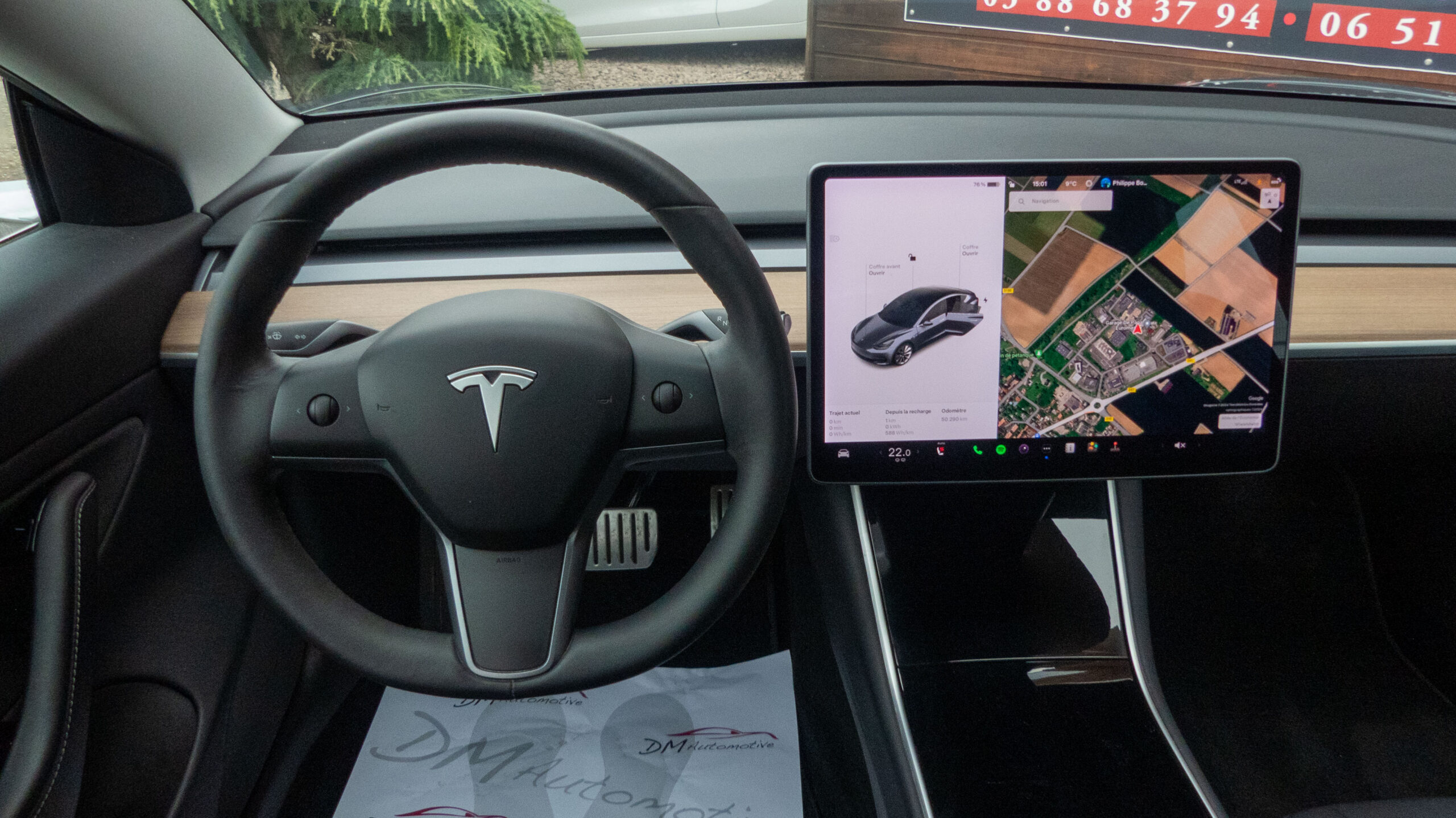 2019 Model 3 Performance Dual Motor AWD Gris foncé