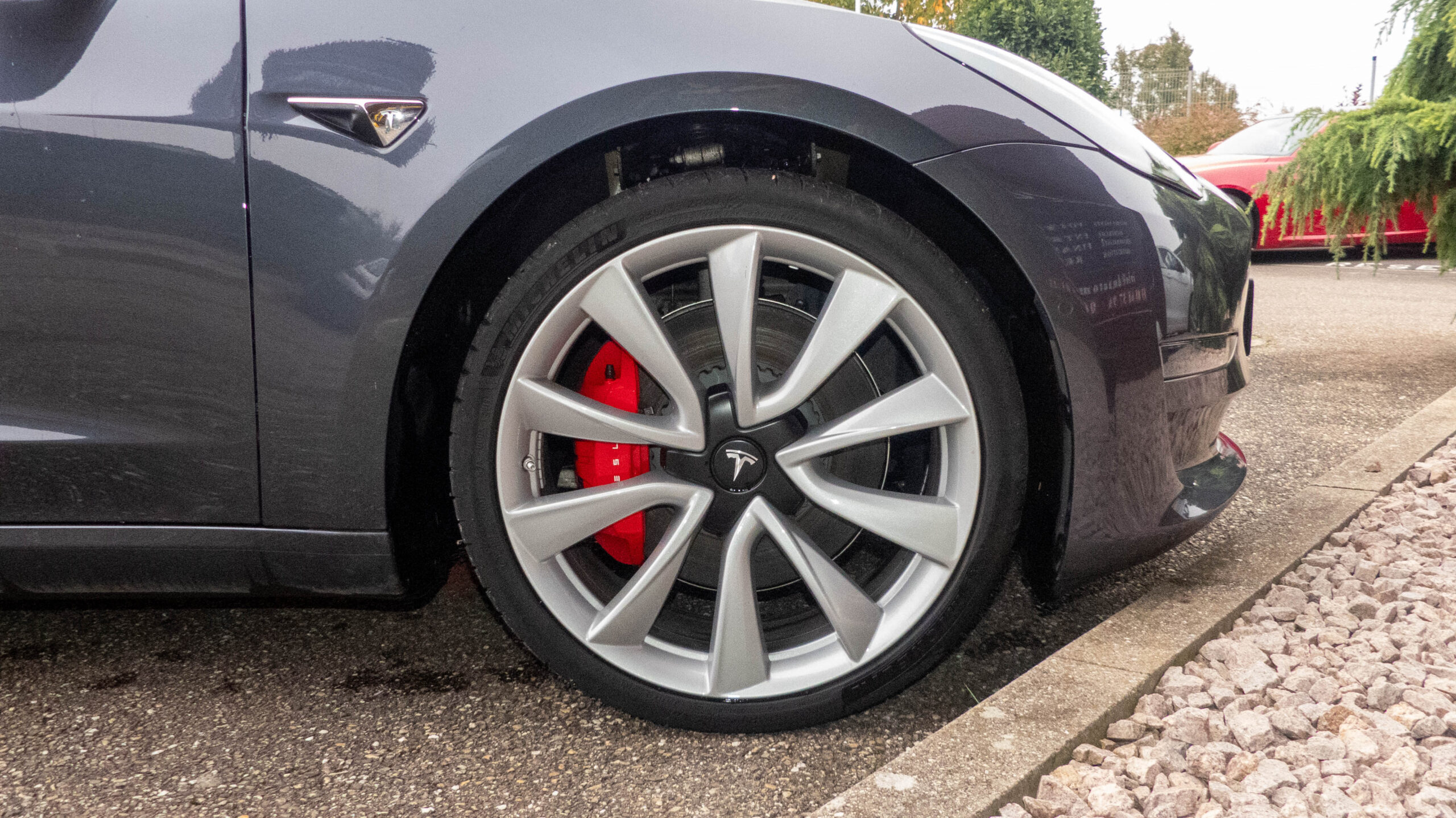 2019 Model 3 Performance Dual Motor AWD Gris foncé