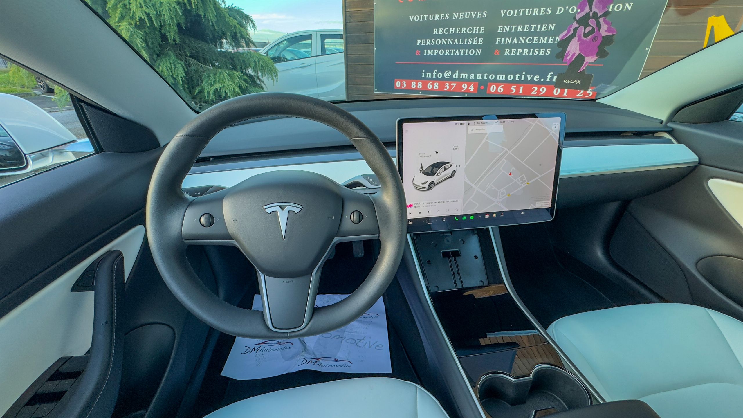 2020 Model 3 Long Range Dual Motor AWD Blanc
