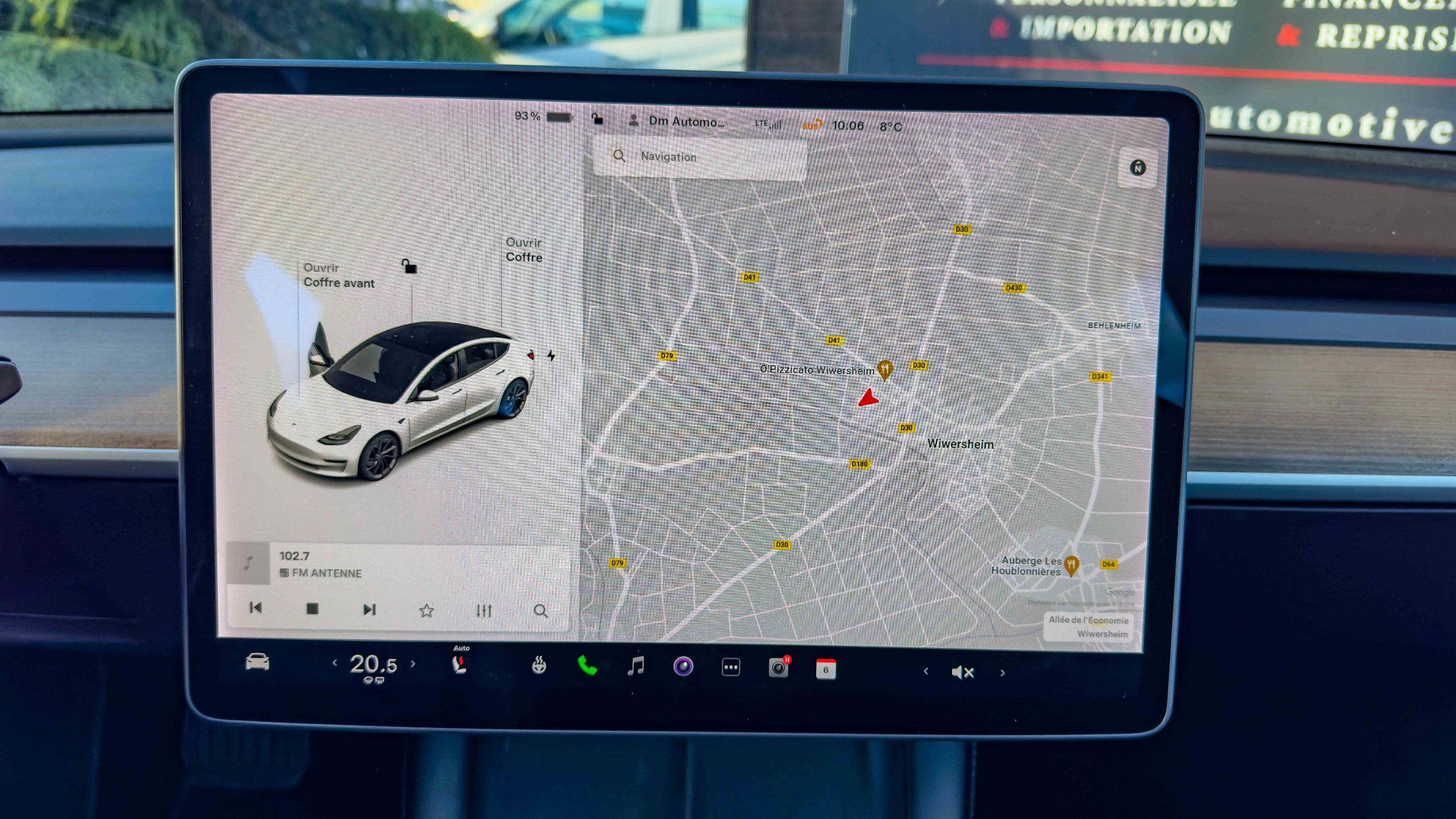 2021 Model 3 Grande Autonomie Dual Motor AWD Blanc