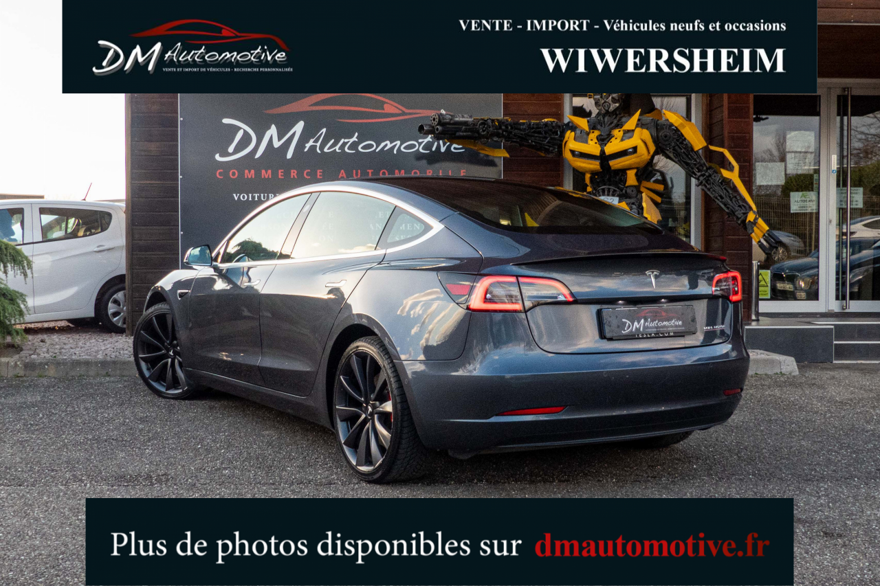 2020 Model 3 Performance with PUP AWD with Upgrade Gris clair