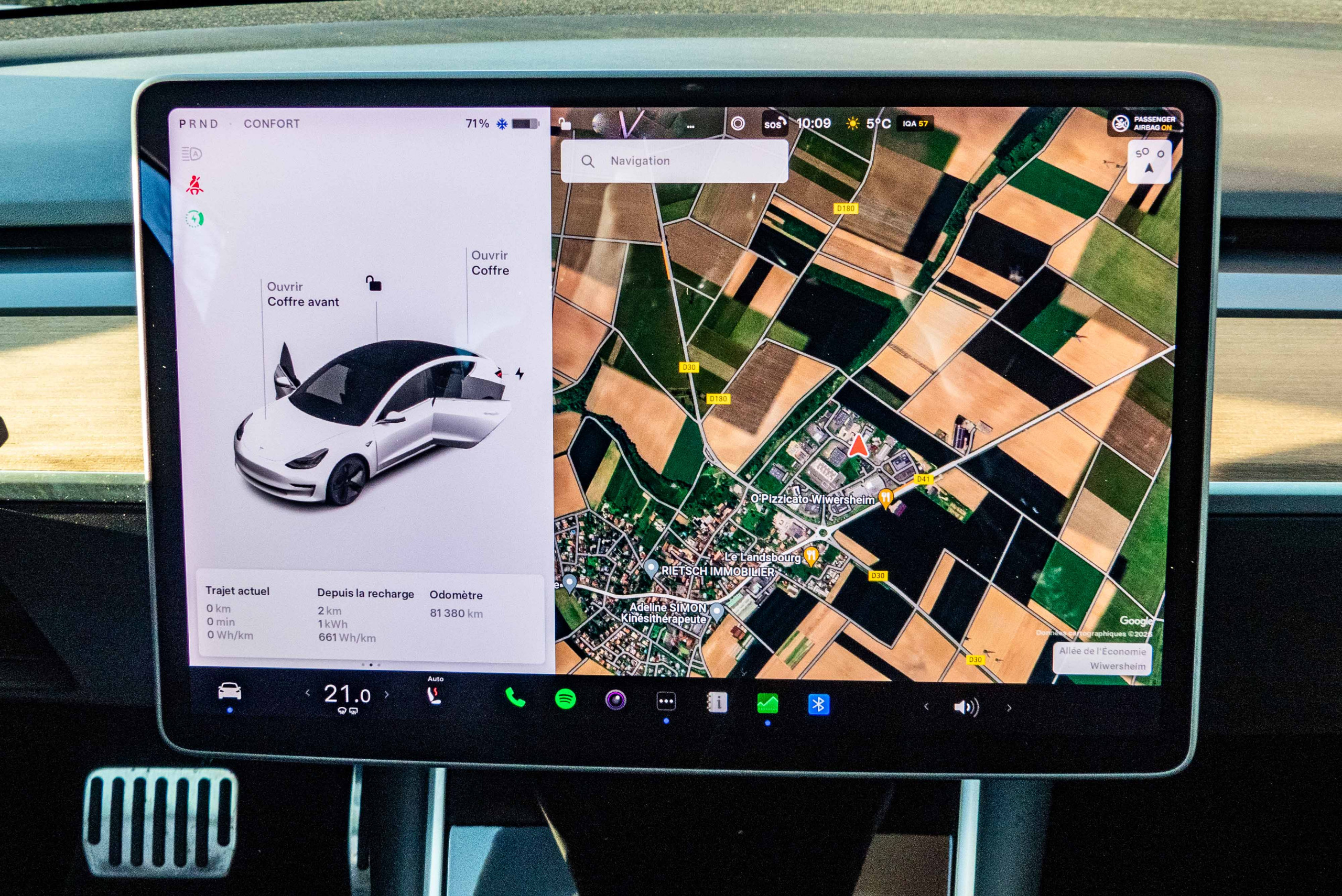 2020 Model 3 Standard RWD Plus Blanc