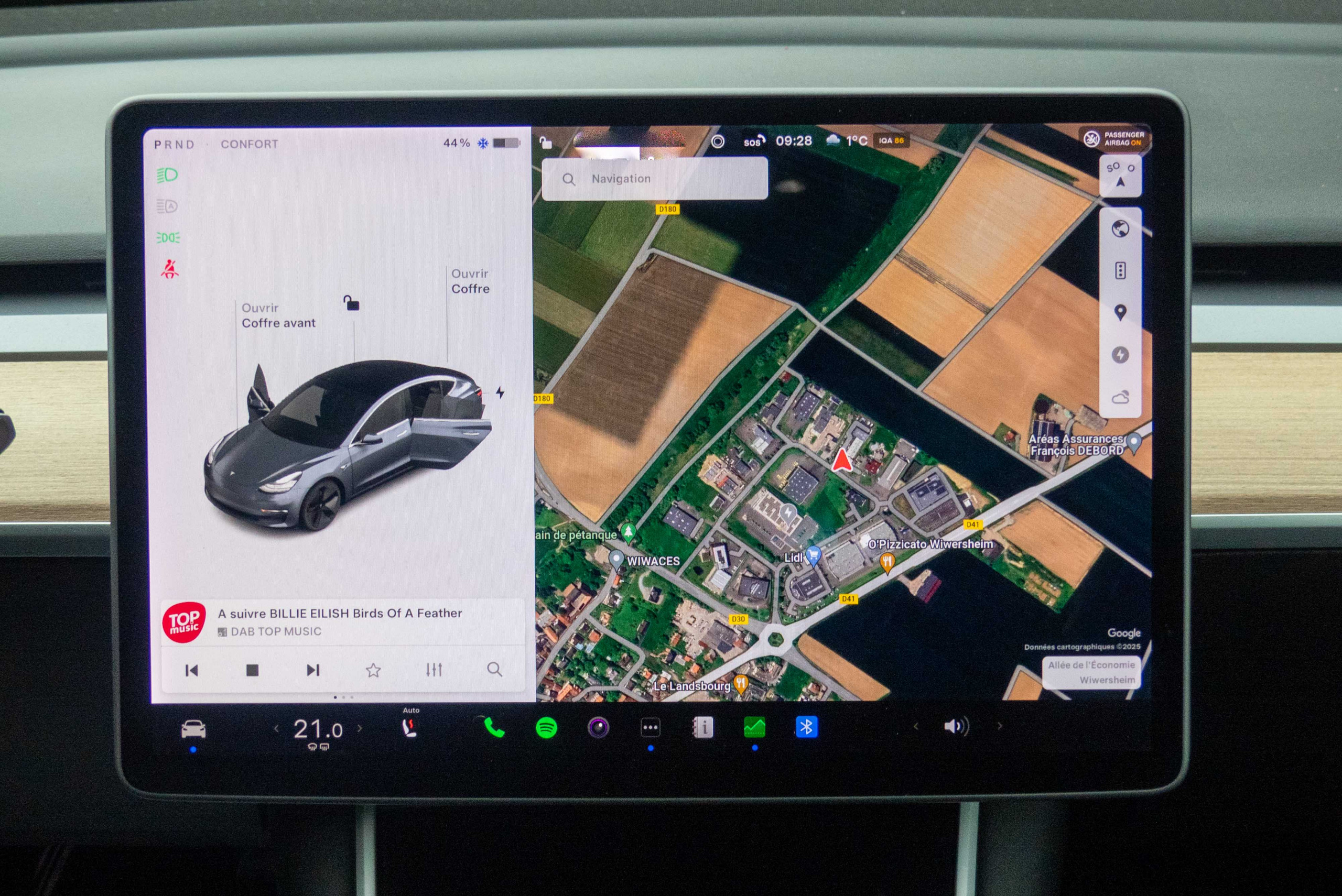 2019 Model 3 Standard RWD Plus Gris foncé