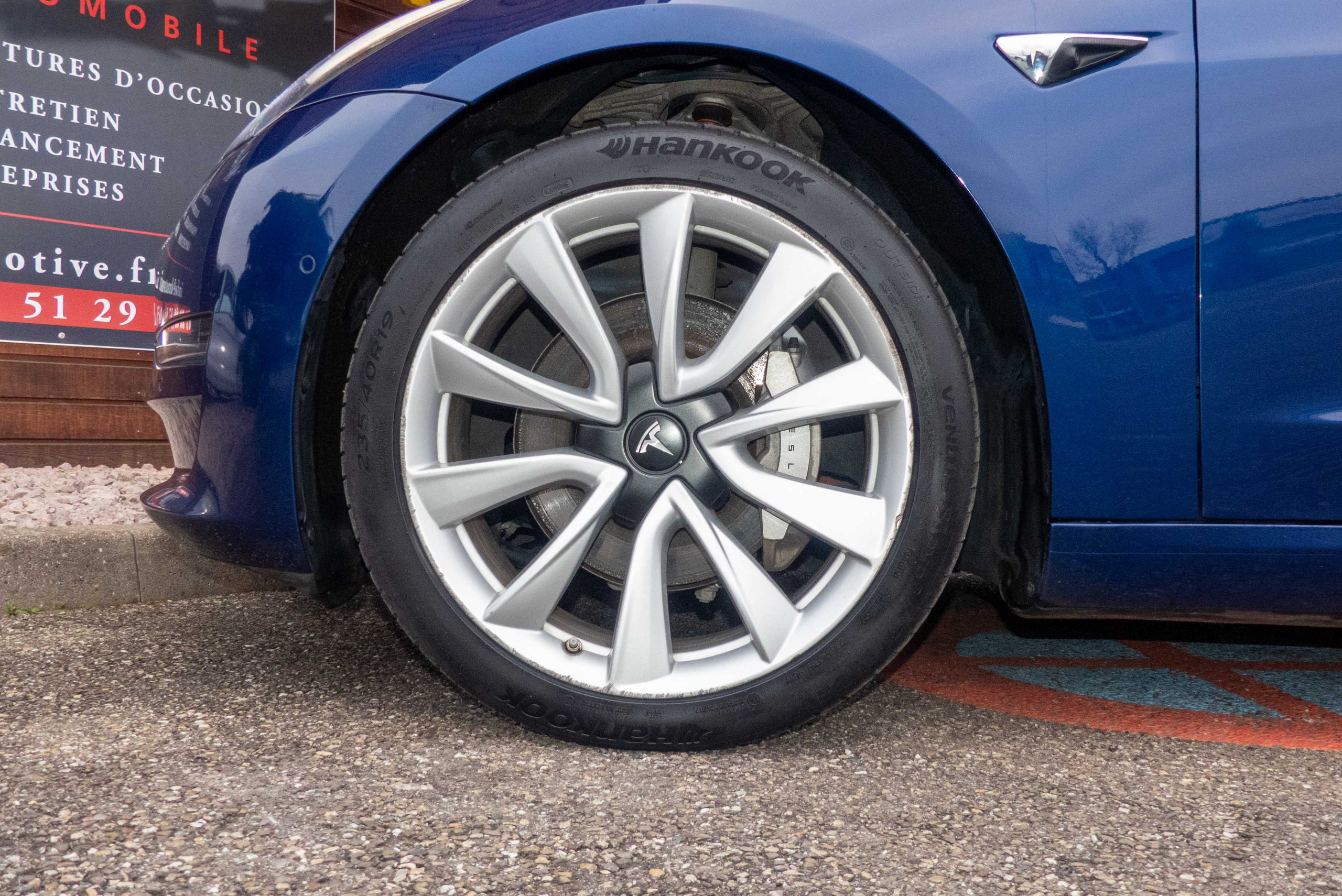 2019 Model 3 Long Range Dual Motor AWD Bleu