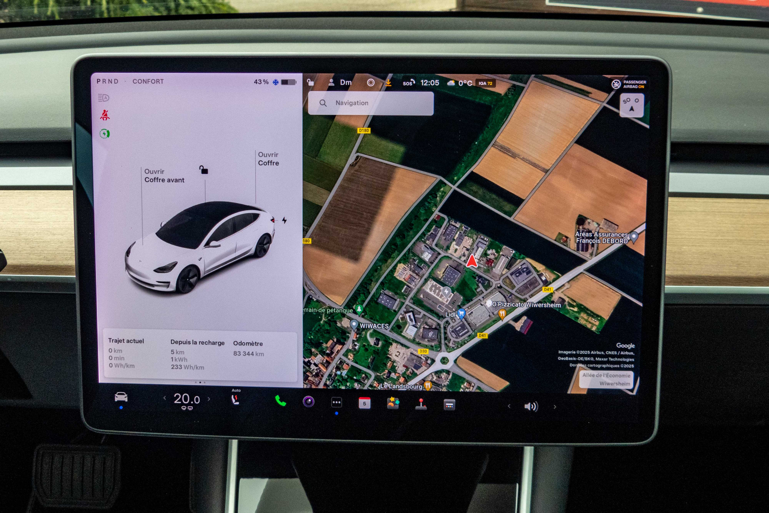 2019 Model 3 Standard RWD Plus Blanc