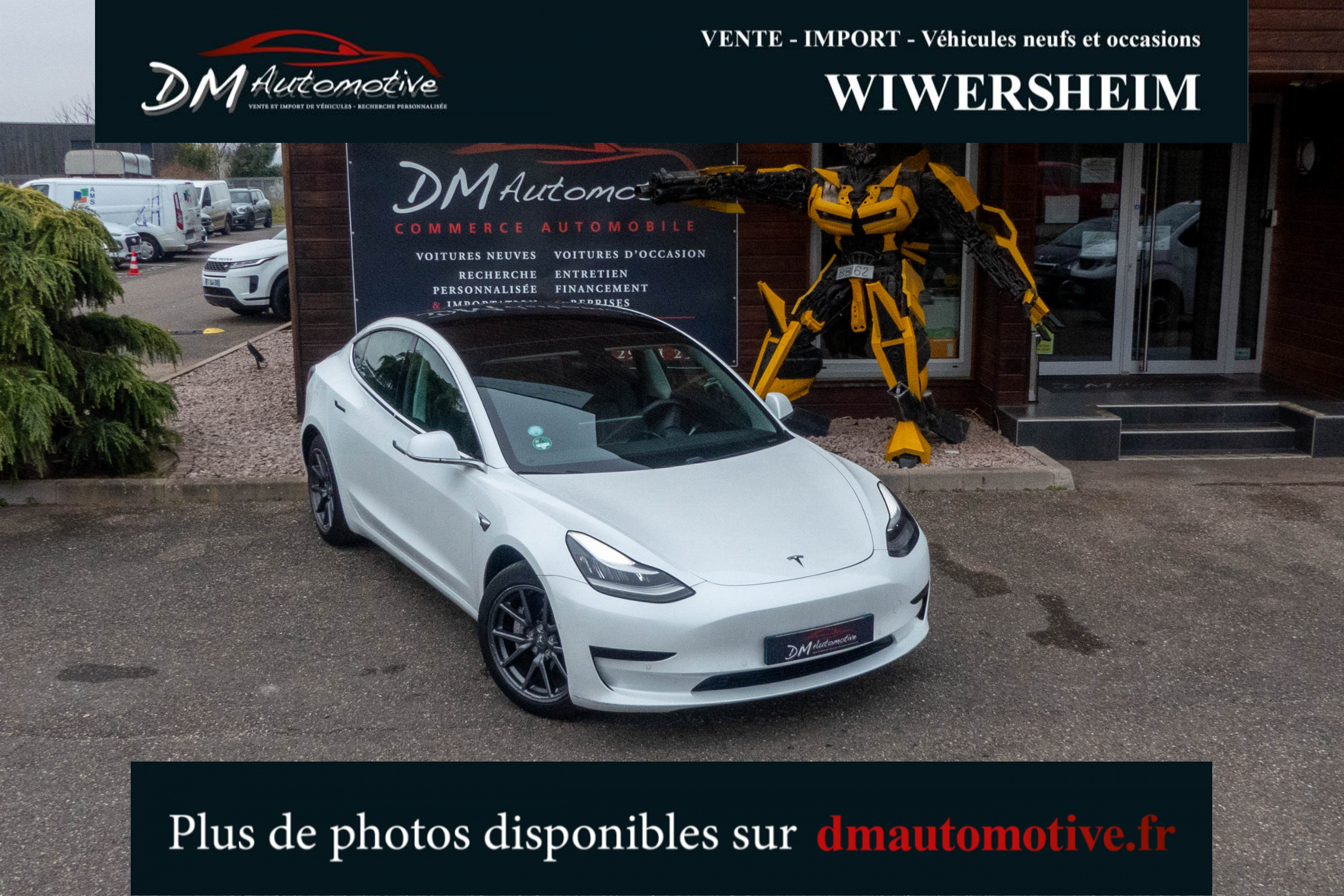 2019 Model 3 Standard RWD Plus Blanc