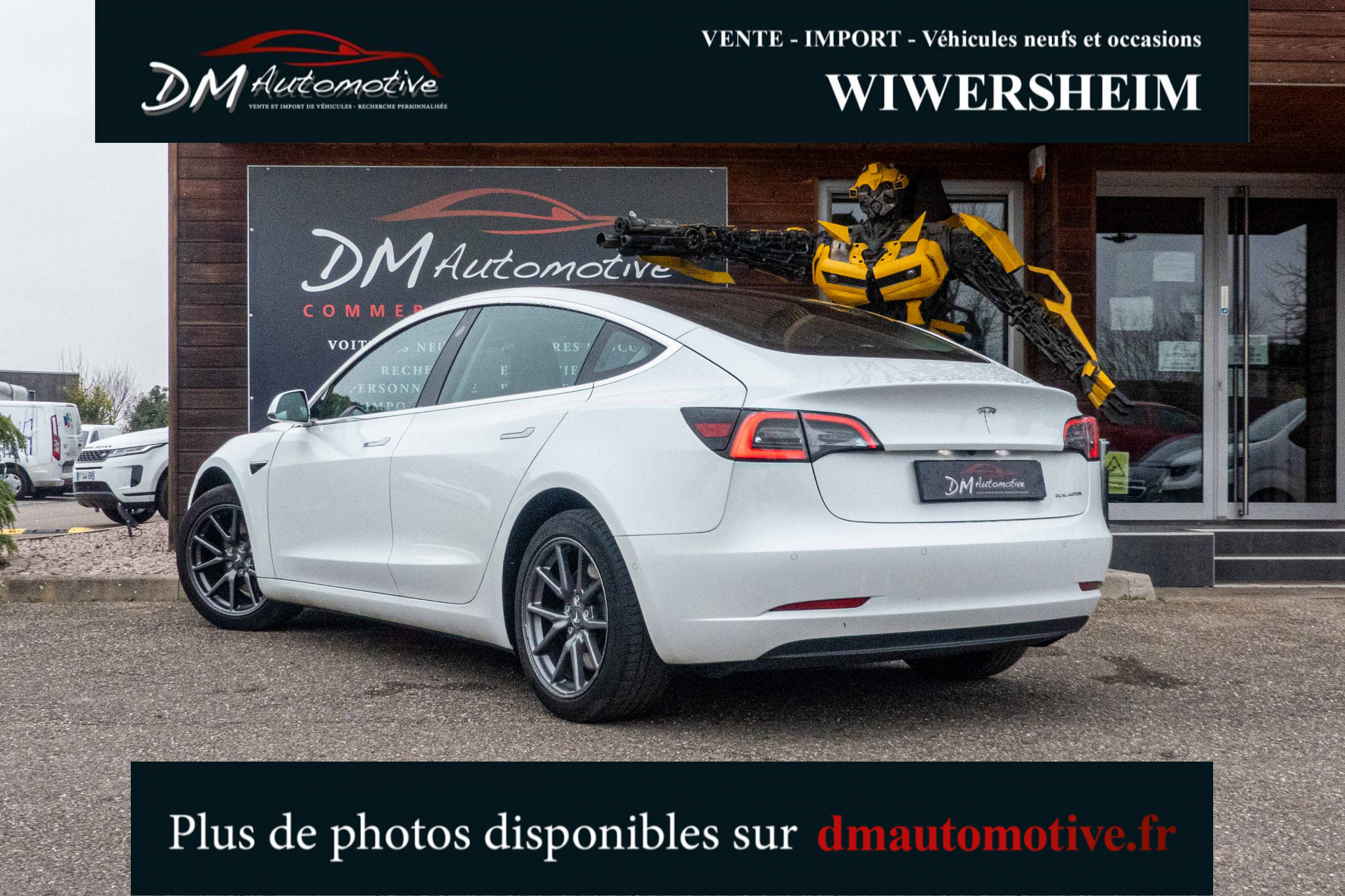 2019 Model 3 Standard RWD Plus Blanc