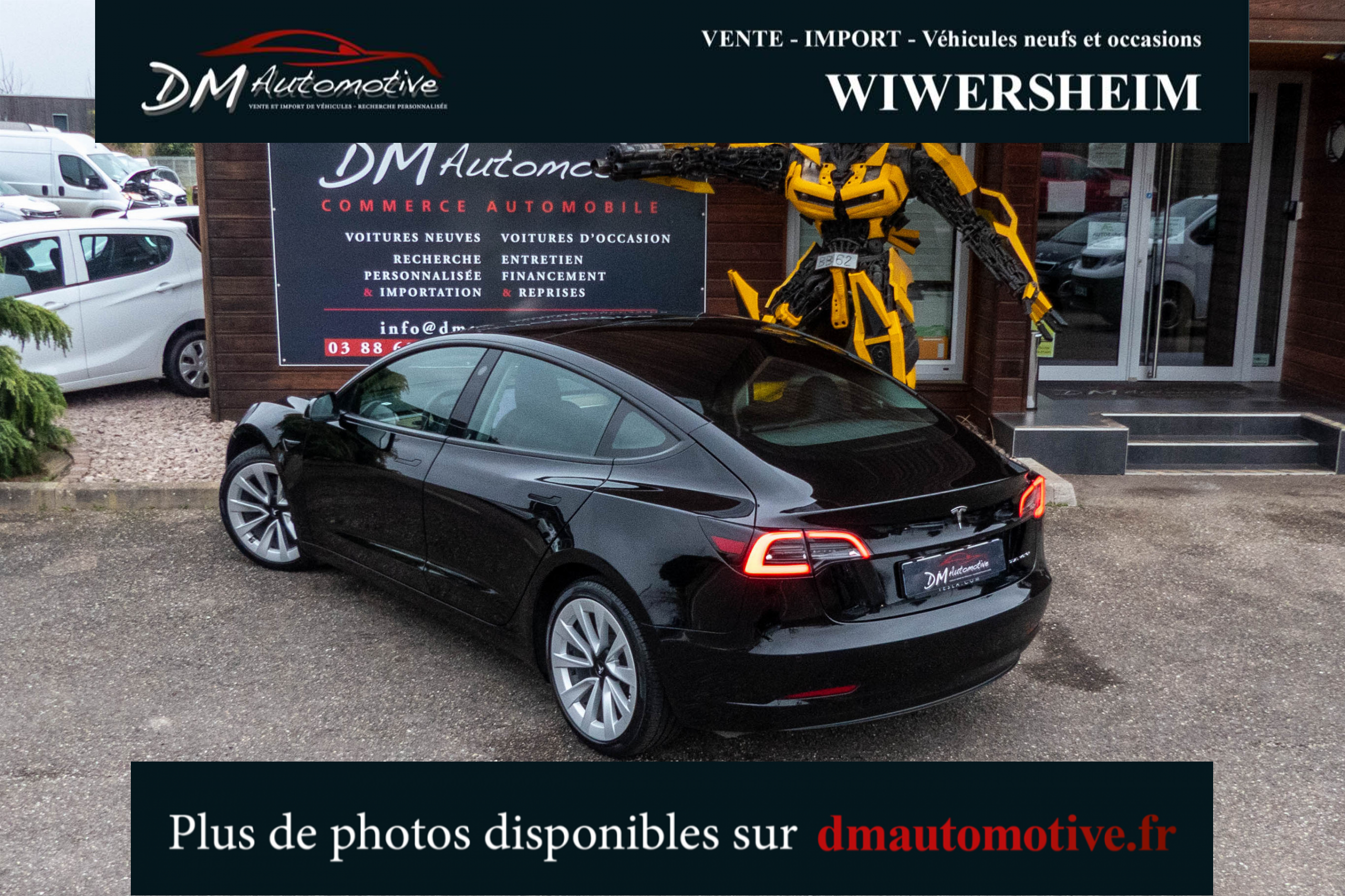 2020 Model 3 Long Range Dual Motor AWD Noir
