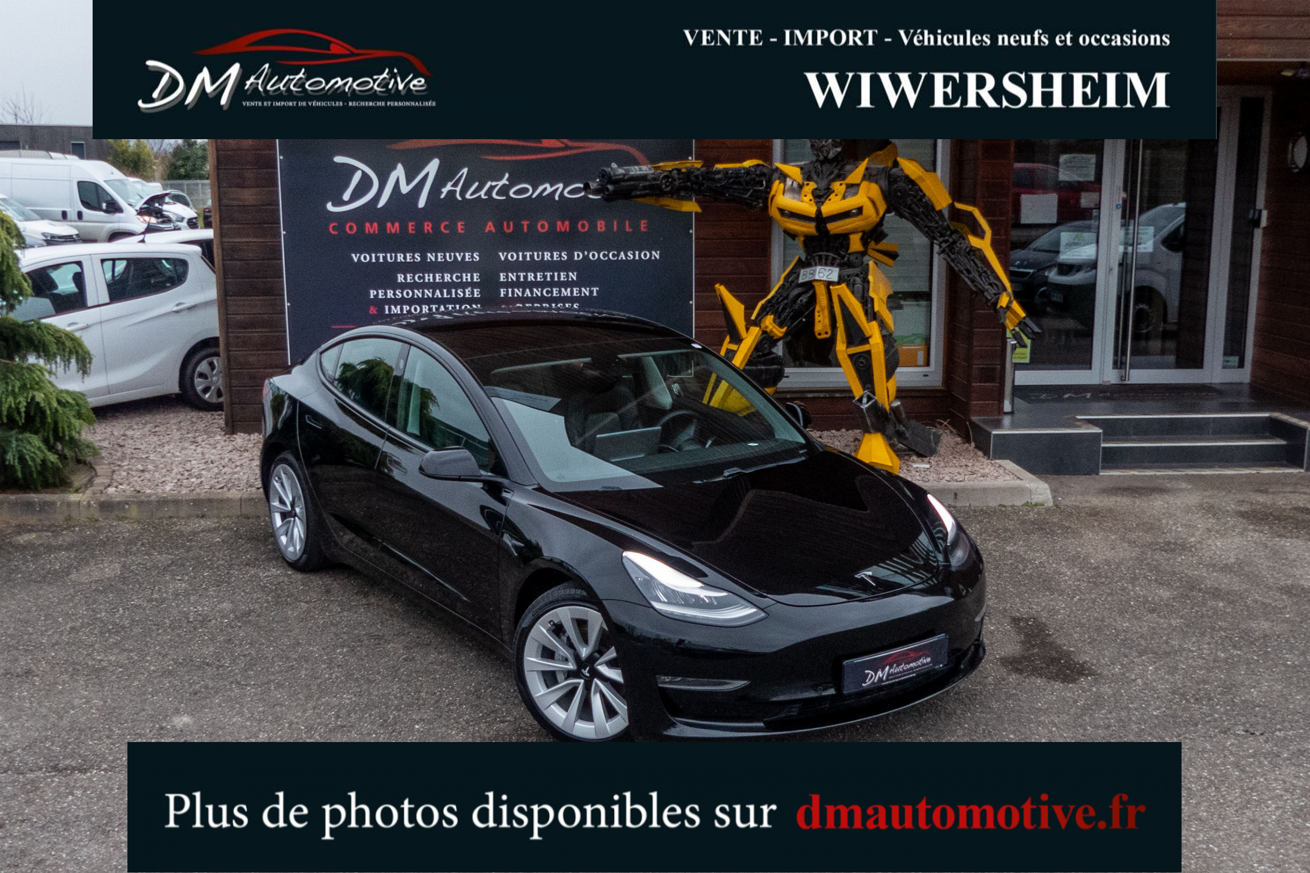 2020 Model 3 Long Range Dual Motor AWD Noir
