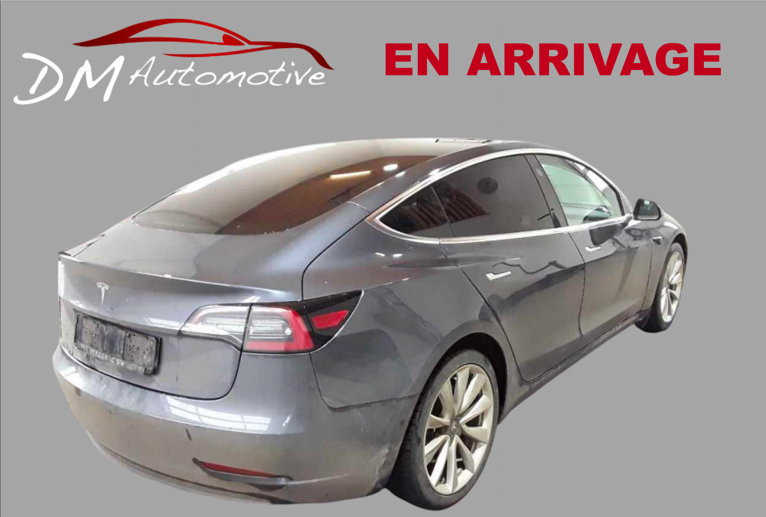 2020 Model 3 Standard RWD Plus Gris clair