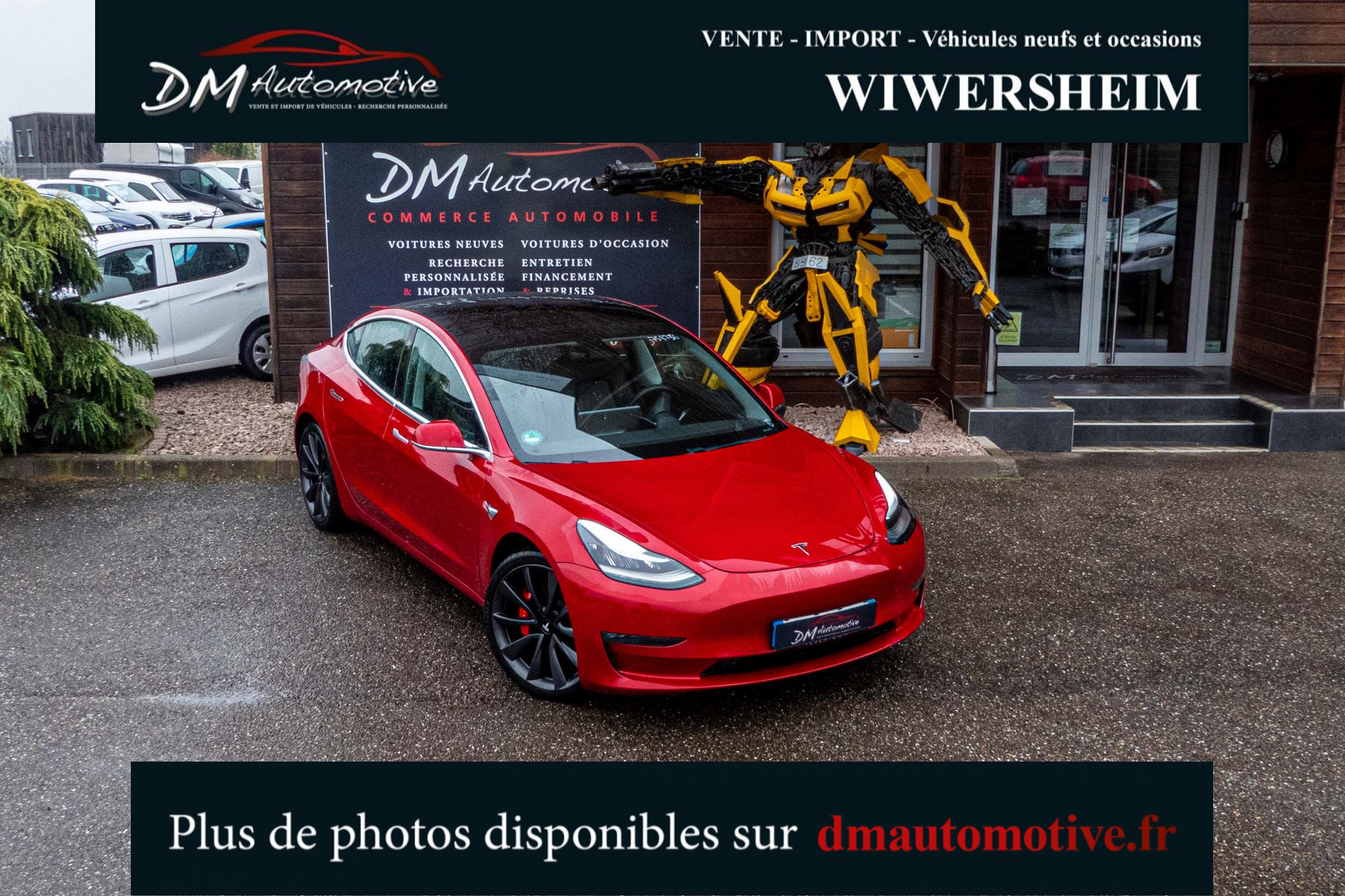2020 Model 3 Performance with PUP AWD with Upgrade Rouge