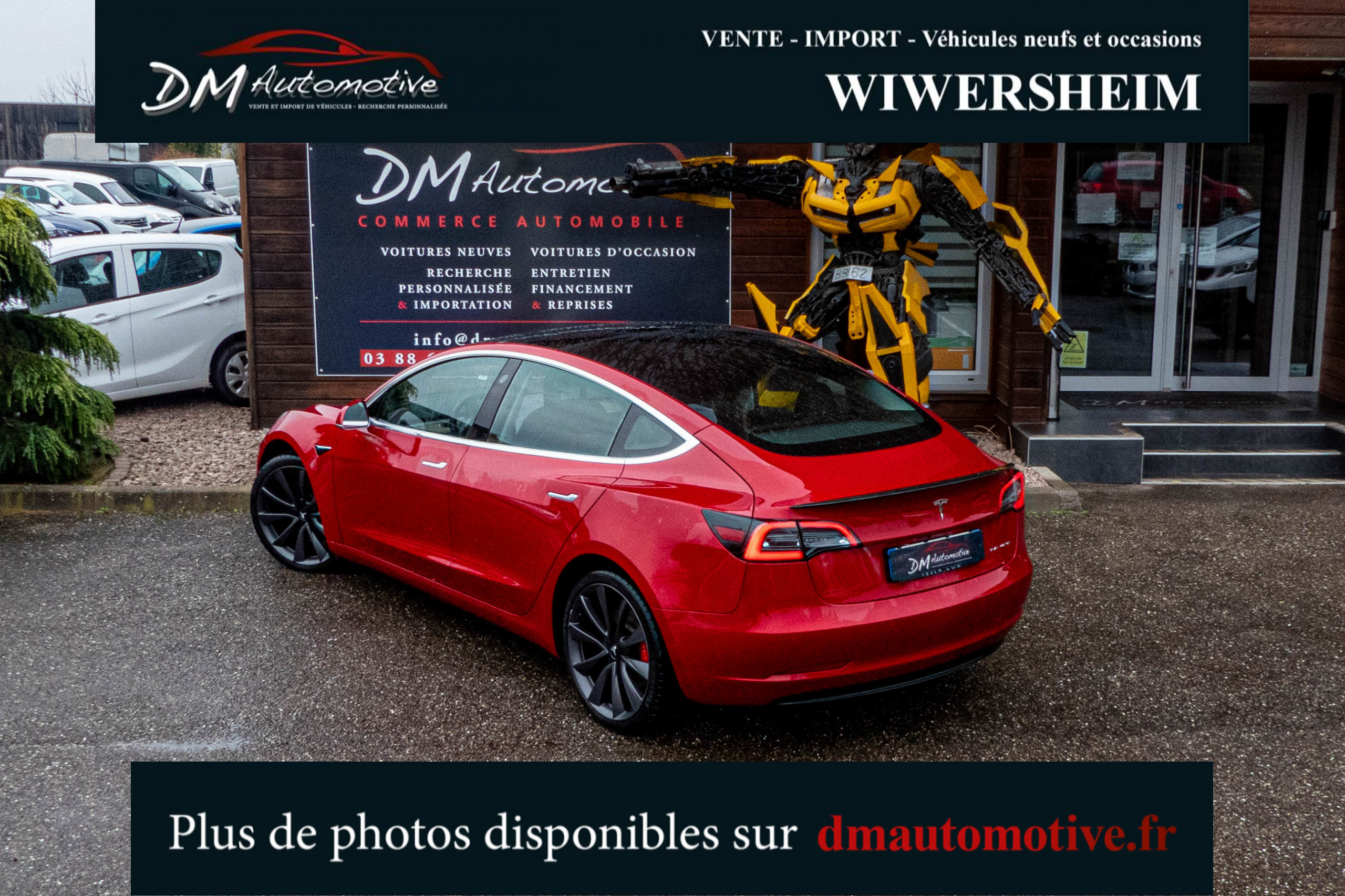 2020 Model 3 Performance with PUP AWD with Upgrade Rouge