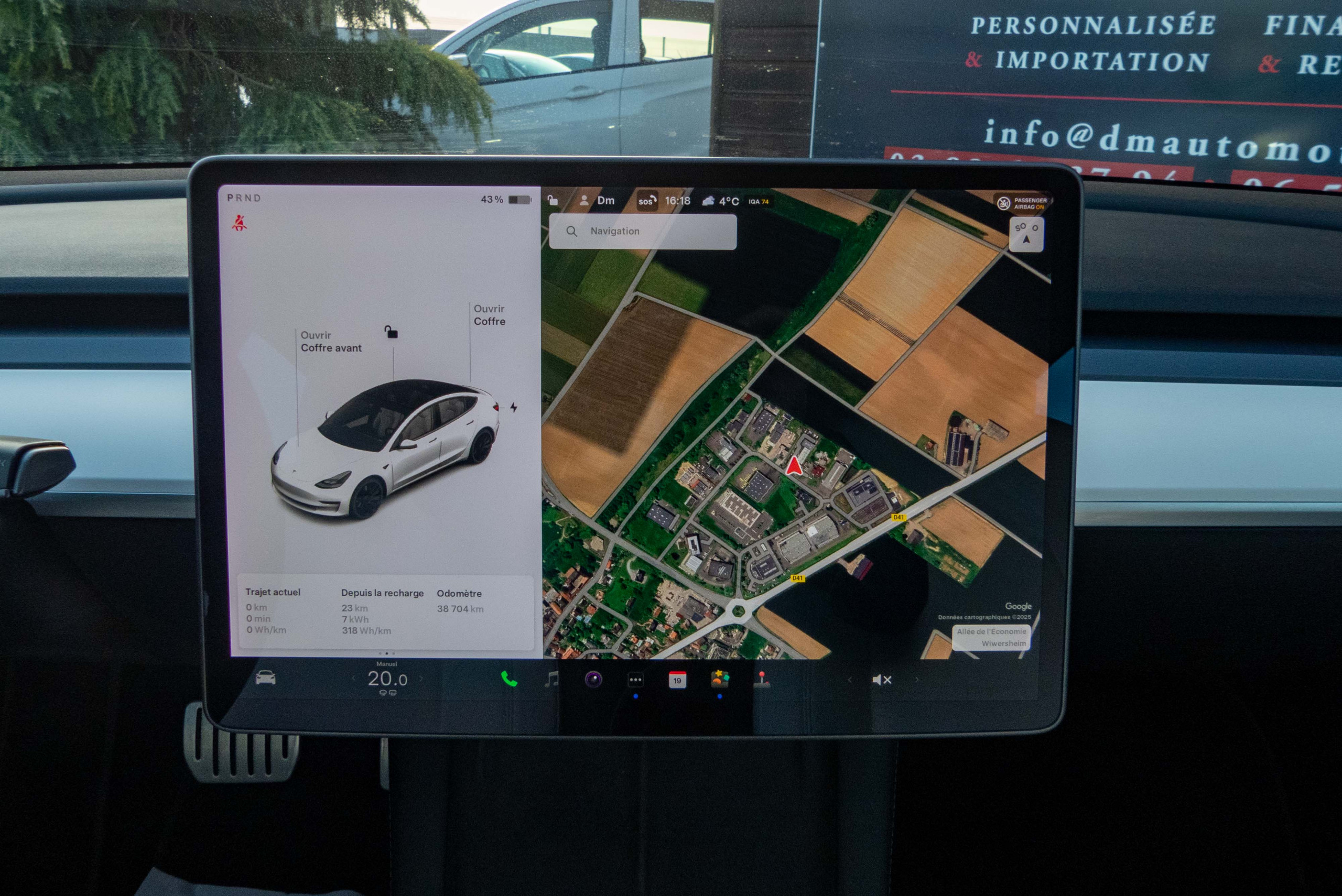 2021 Model 3 Performance AWD Blanc