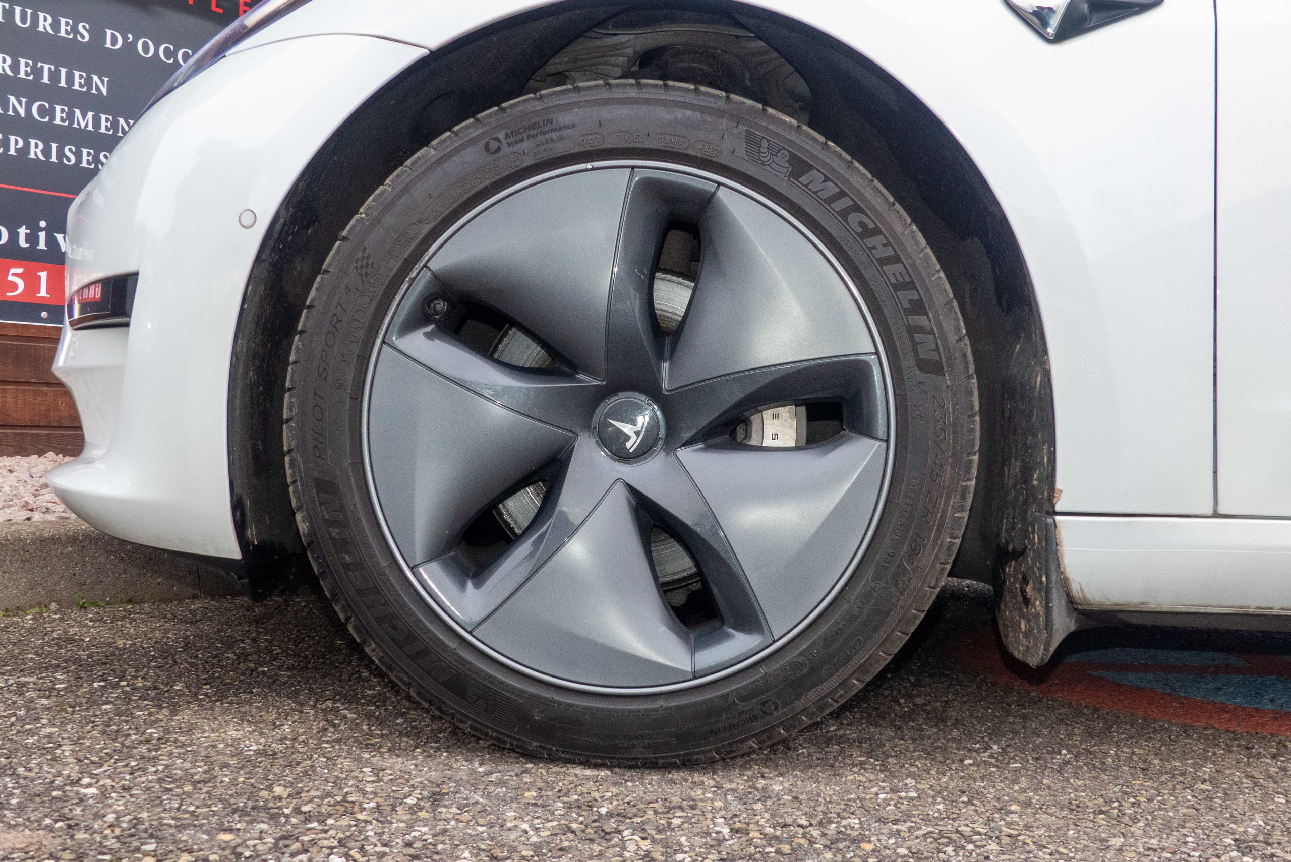 2020 Model 3 Standard RWD Plus Blanc
