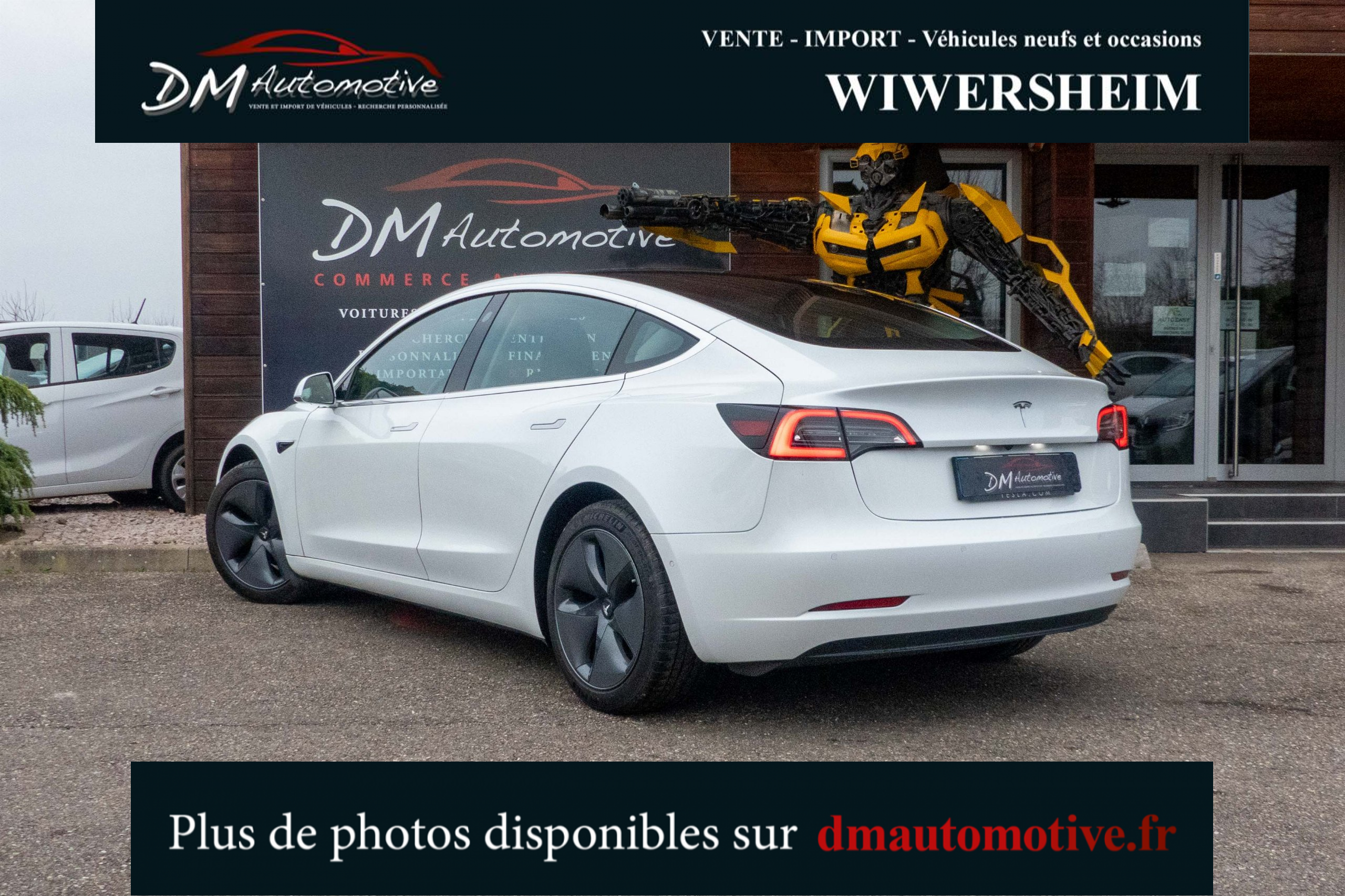 2020 Model 3 Standard RWD Plus Blanc