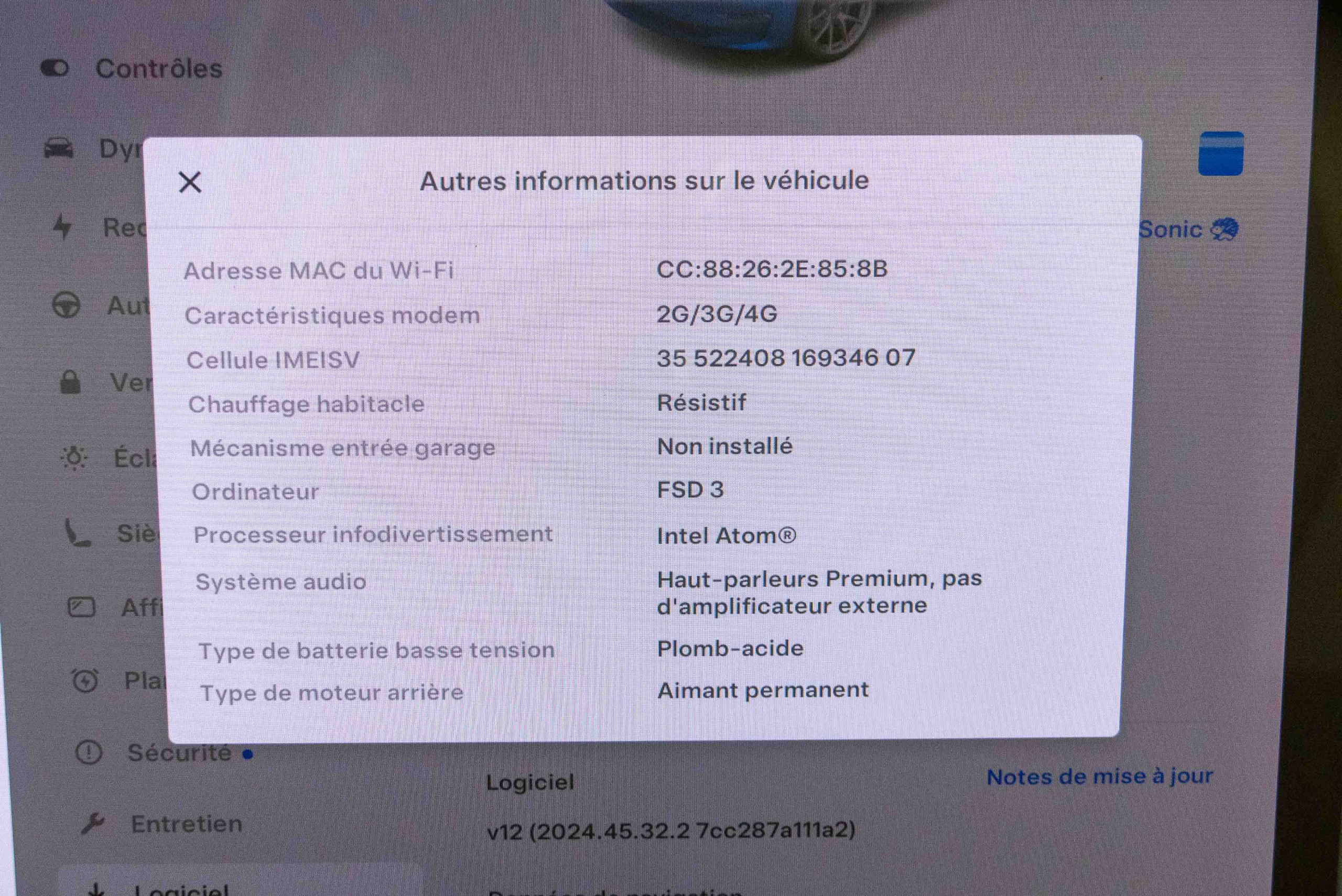 2019 Model 3 Standard RWD Plus Bleu