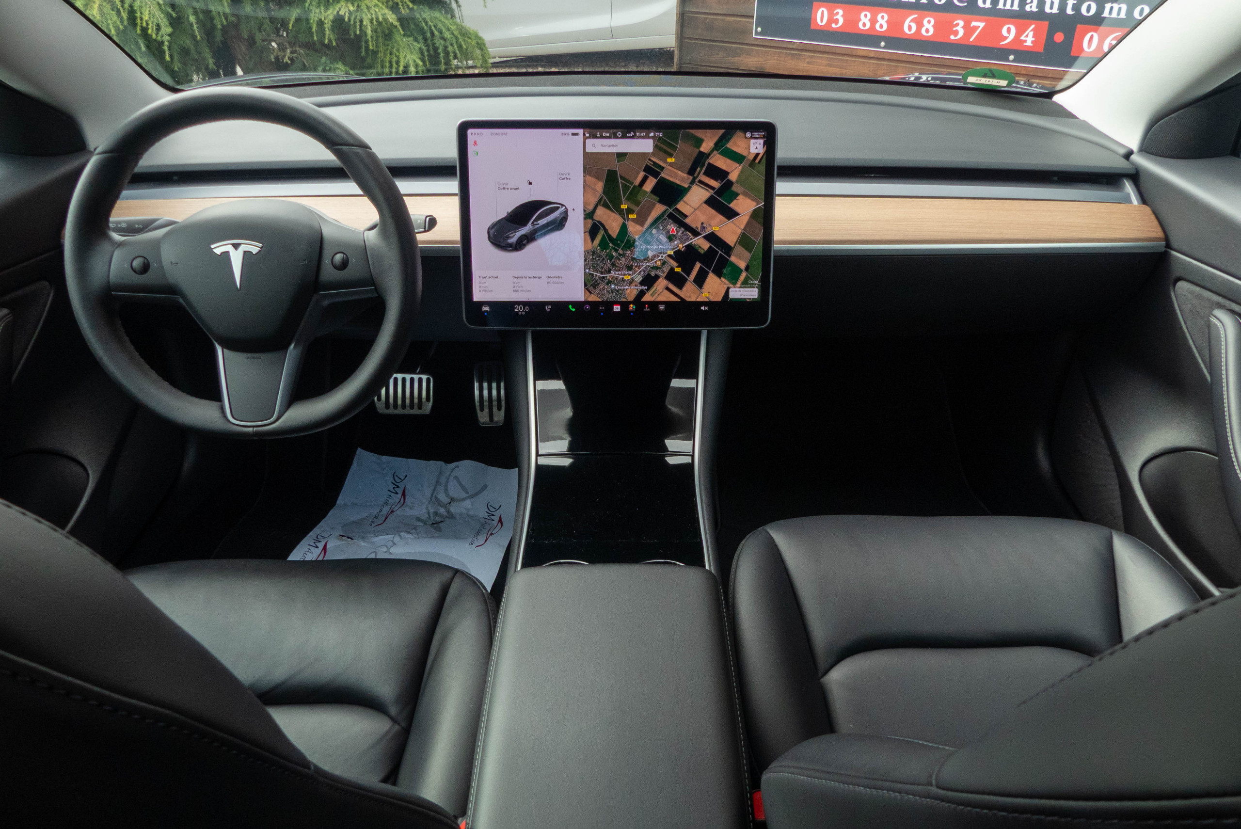 2020 Model 3 Standard RWD Plus Gris foncé