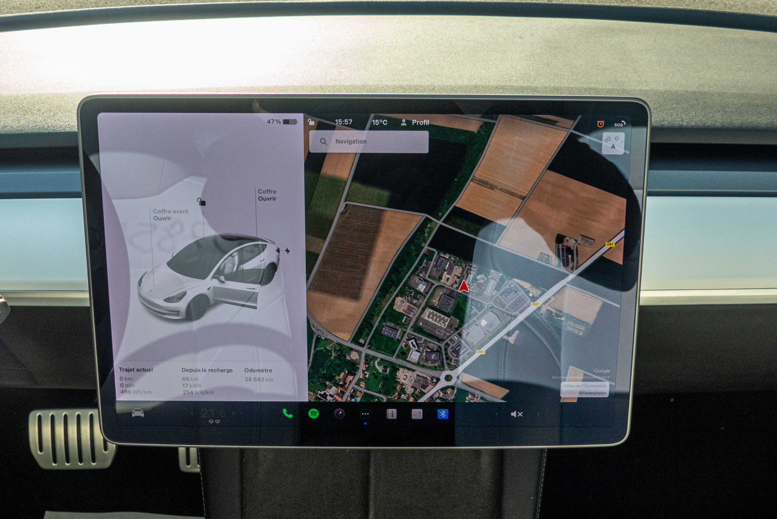 2021 Model 3 Performance AWD Blanc