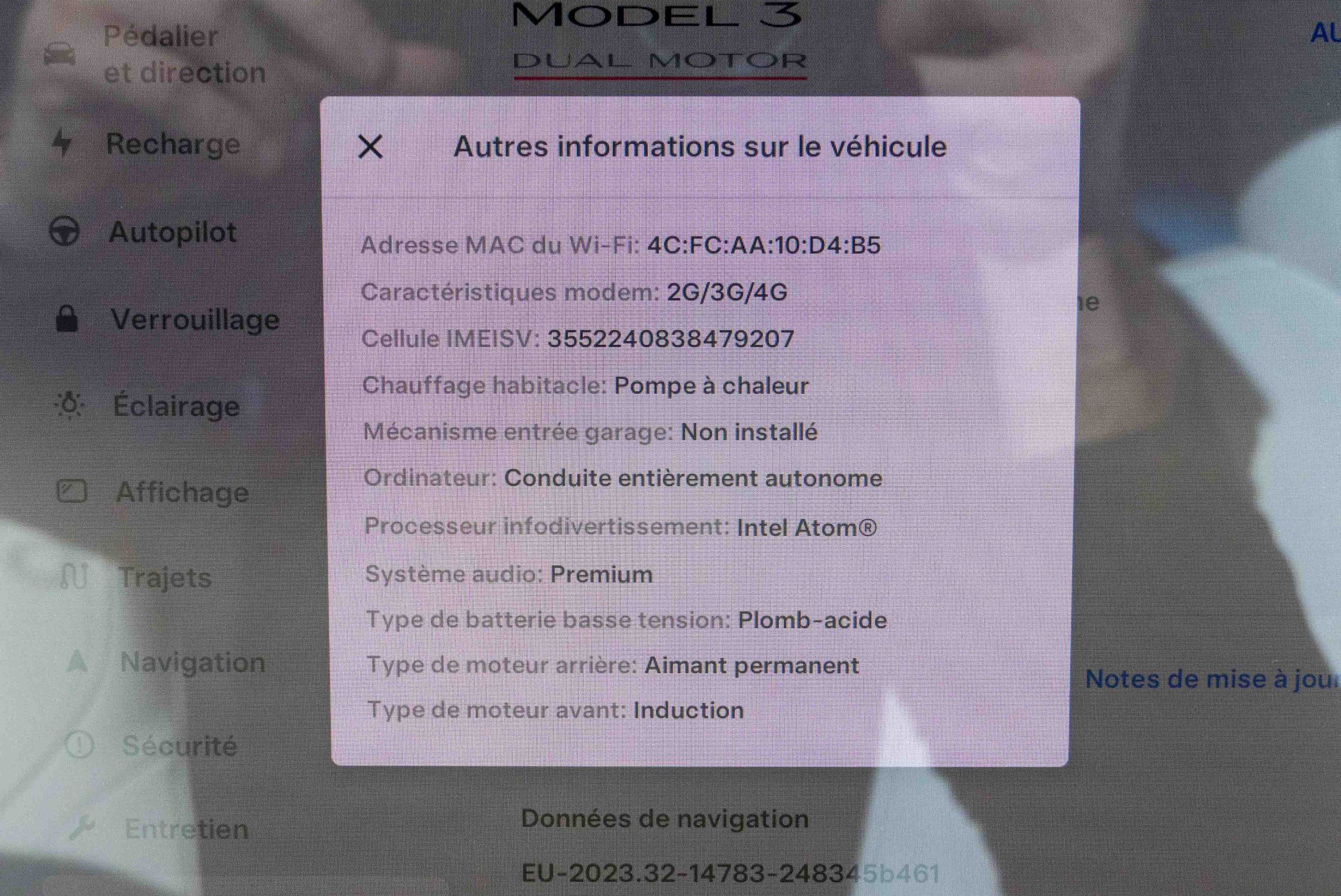 2021 Model 3 Performance AWD Blanc