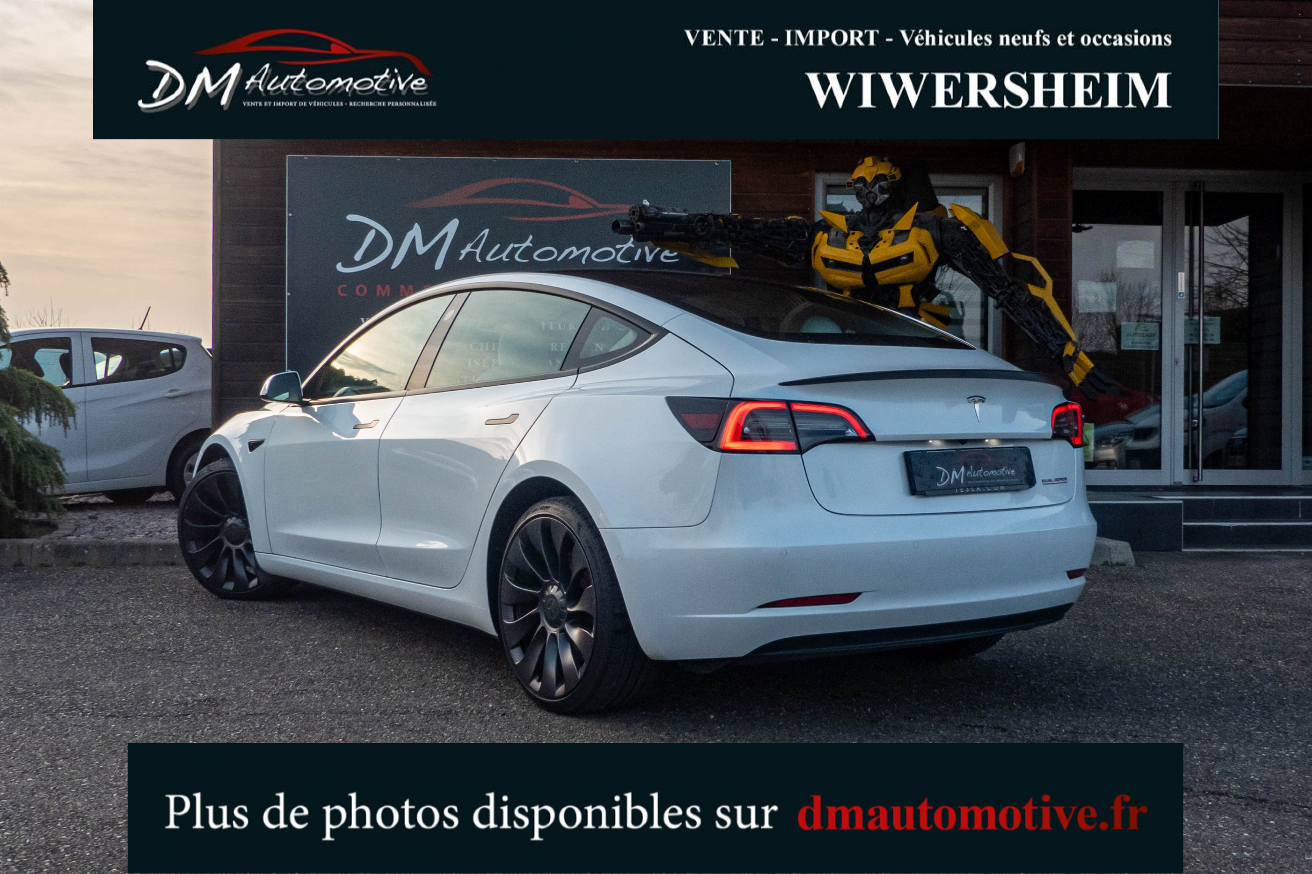 2021 Model 3 Performance AWD Blanc