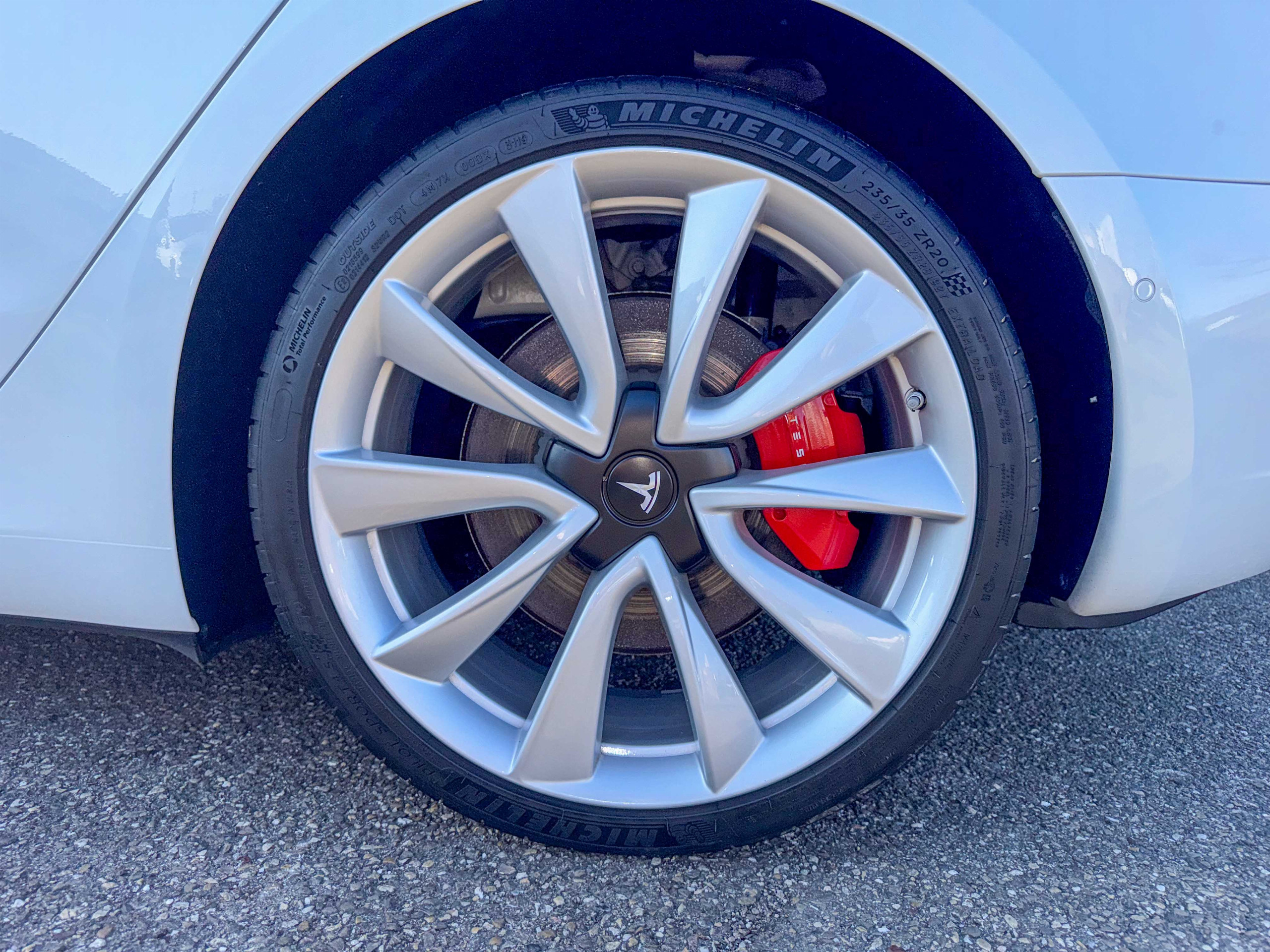 2019 Model 3 Performance Dual Motor AWD Blanc