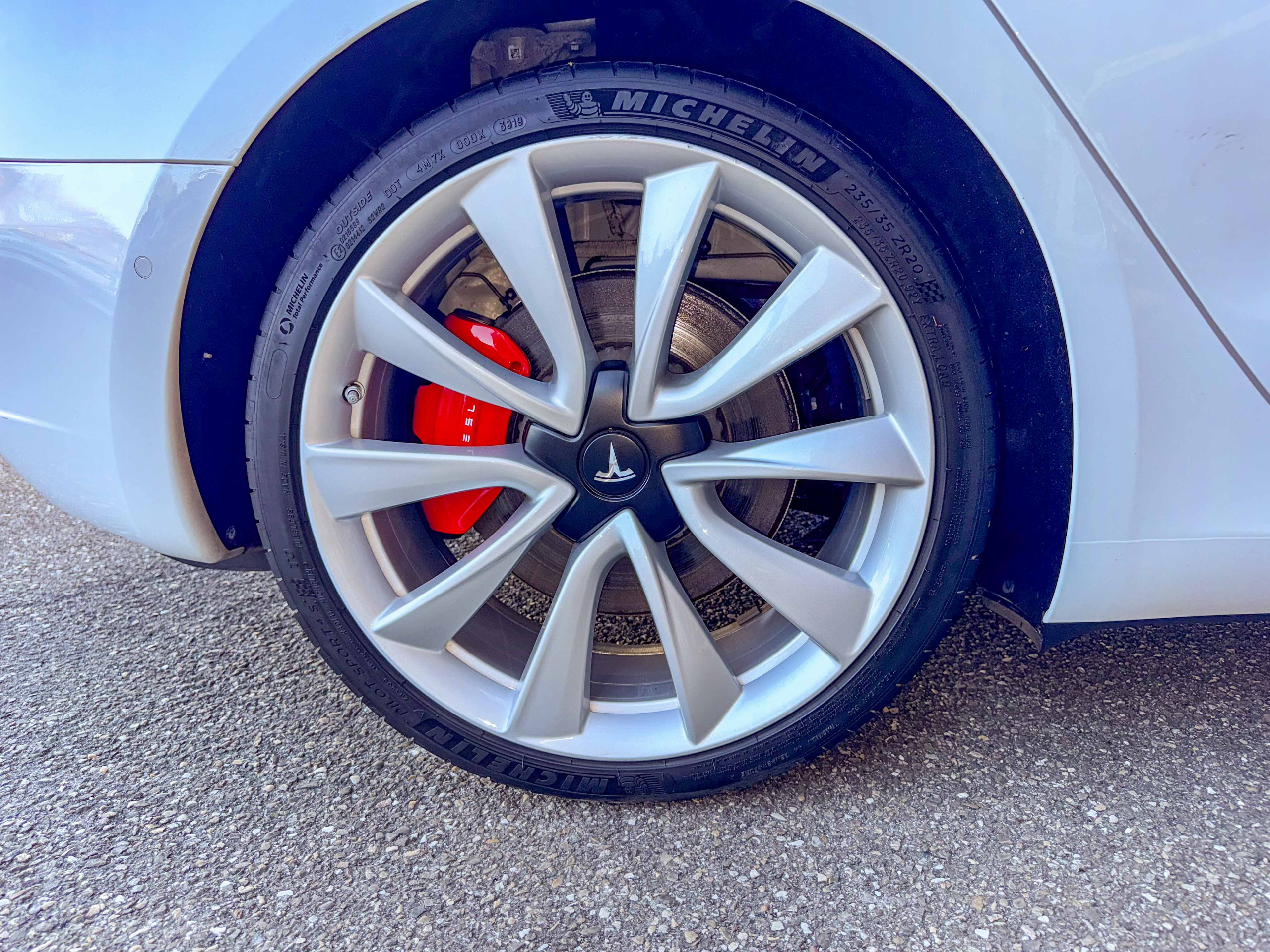 2019 Model 3 Performance Dual Motor AWD Blanc