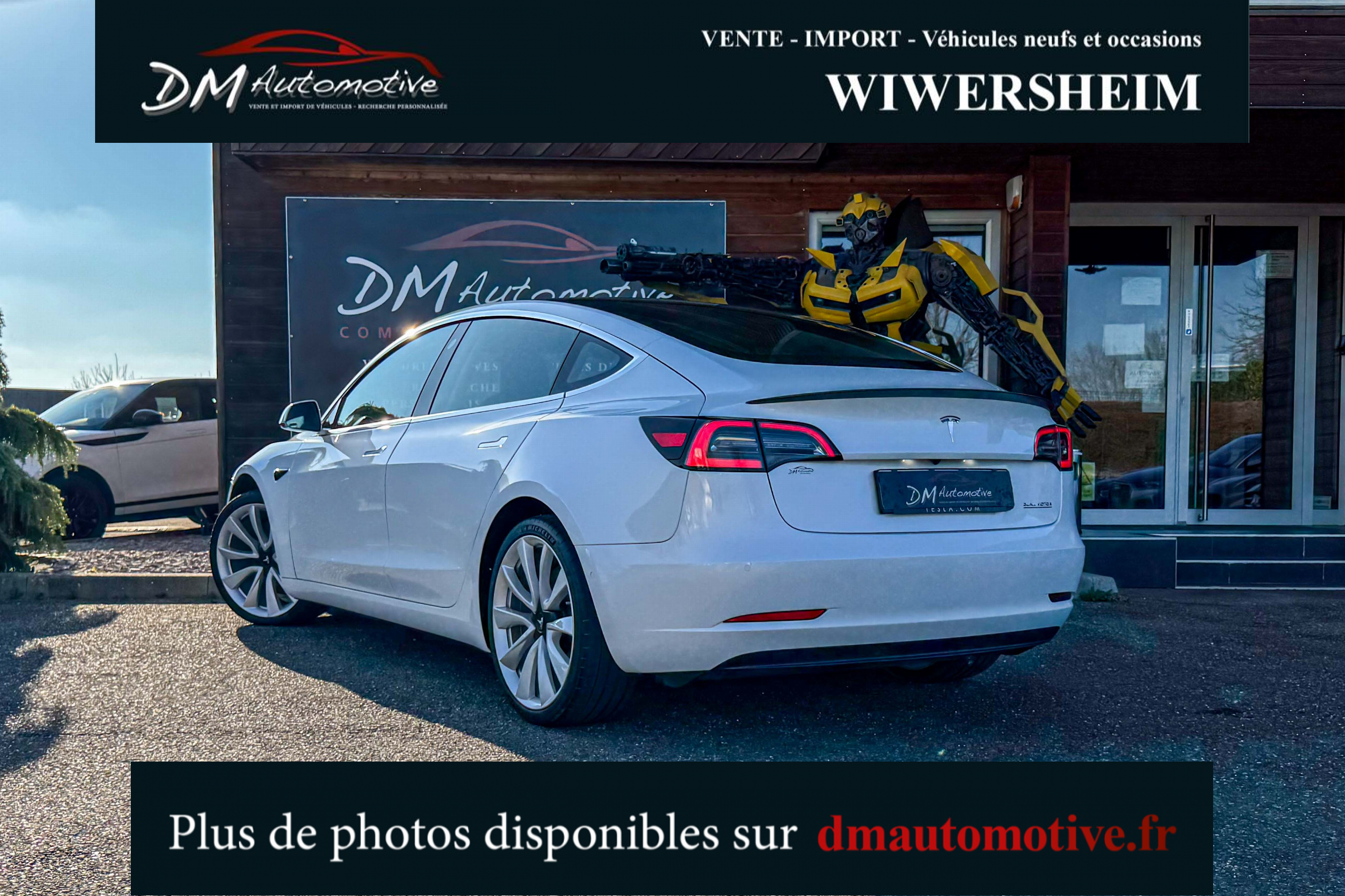 2019 Model 3 Performance Dual Motor AWD Blanc